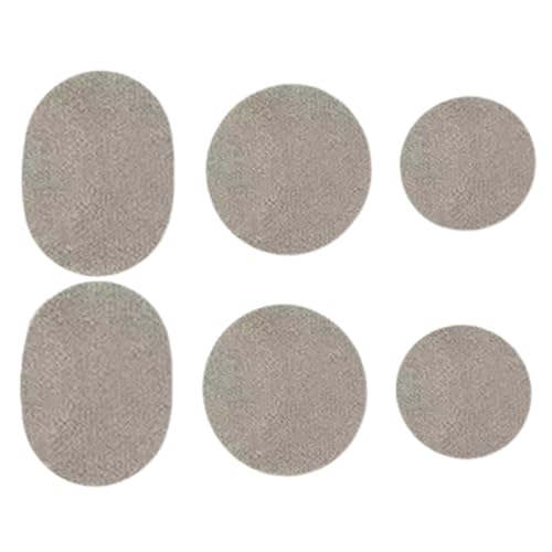Patches de reparación: 6 piezas Pegatizas de auto adhesivos flexibles para una fácil fijación de agujeros, parches de larga duración con agarre fuerte, parche de zapatillas para botas Sombreros mochil