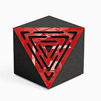 Lot De 2 Pièges à Basses UNIVERSE-HORIZONTAL Acoustiques Pour Coin De Plafond 50x50x10cm Mdf Perfore Lamine Et Mousse Acoustique Cerise 95853728