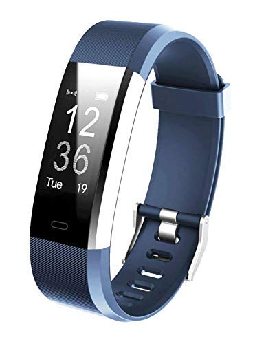 GMOT Fitness Tracker, Smart Band Heart Rate Monitor,Waterproof Smart Fitness Band with Step Counter, Pedometer with Touch Screen Sport Wristband for Kids Women Men