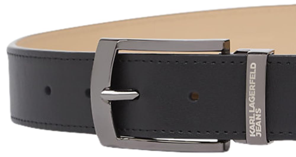 KARL LAGERFELD JEANS Herren Reversible Leather Belt Belt (1er Pack)