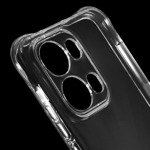Image of for [Oppo Reno 13] Case,[Oppo Reno 13] Phone Back Case Cover Clear Transparent Corners TPU Shock-Absorption Flexible Cell Phone Cover for [Oppo Reno 13] - Transparent