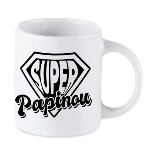 Tip Top Tshirt Mug céramique Super Papinou 350ml