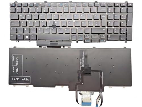 �m�[�g�p�\�R�������p���e���X�y�C����L�[�{�[�h Dell Latitude E5550 P37F E5570 P48F E5580 E5590 E5591�APrecision 3510 3520 7510 7520 7710 7720 �m�[�g�p�\�R���L�[�{