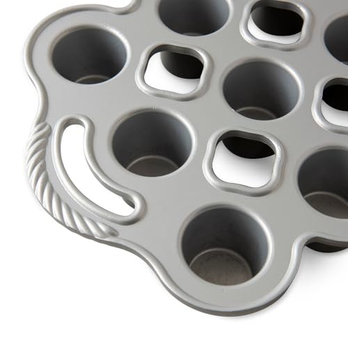 Nordic Ware Grand Popover molde de doce cavidades para repostería gris 5