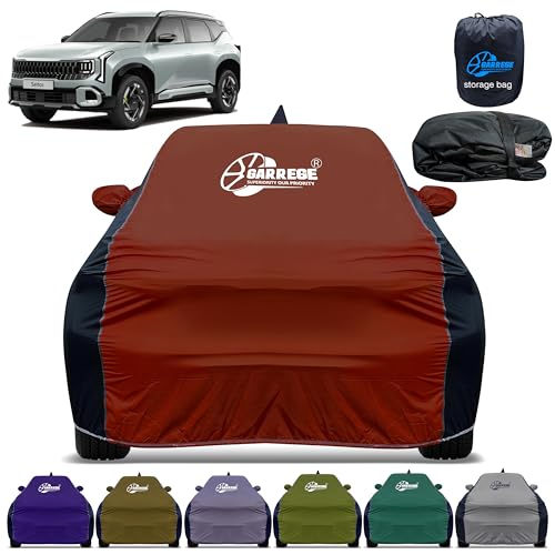 Image of Car Cover for Kia Seltos All-Weather & Scratch Protection with Mirror & Antenna Pockets | Washable Fabric | Custom Fit | Premium Multicolor | We Send Any One Color from Showing Image