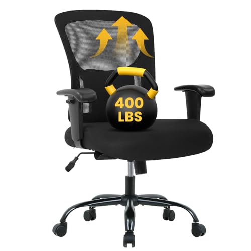 400lbs Wide Seat Mesh Executive Chair