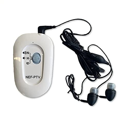 Amazon.co.jp: ポケット型補聴器 両耳 イヤホンテレビ 軽度 アルカリ