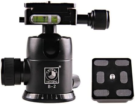 CowboyStudio Triopo B-2 B2 Photography Heavy Duty Camera Tripod Action Ball Head Quick Release Plate