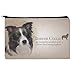 Border Collie Dog Breed Makeup Cosmetic Bag Organizer Pouch