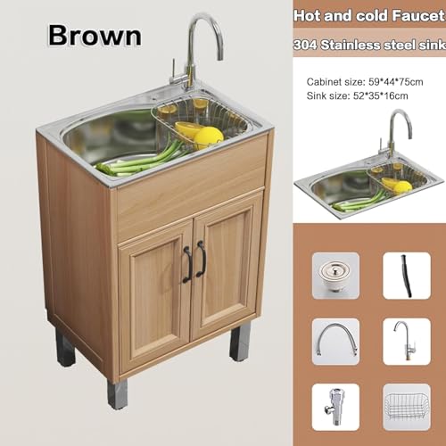 Évier utilitaire pour buanderie lavabo utilitaire sur pied simple