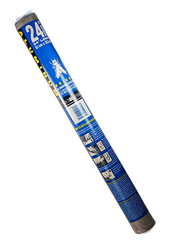 New York Wire FCS9219-M Bright Aluminum Screen, 24" x 7'