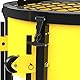 Güde Zwangsmischer GZM 120 (230 V, 2000 W, 72 cm Trommel-Ø, 120 Liter Trommelvolumen, Mischwerkumdrehung 32 U/min., Sackaufreißer am Schutzgitter, klappbare Eimer-Vorrichtung, Motorschutzabdeckung)