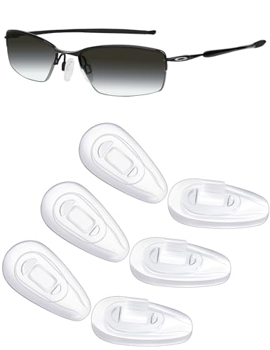 Mryok 3 Pairs Replacement Nosepiece Nosepad for Oakley Tumbleweed OX3112 / Tumbleweed 0.5 OX3142 Eyeglass - Clear -  MryLens, 3PAIRONPG01BBNCLRTumbleweed
