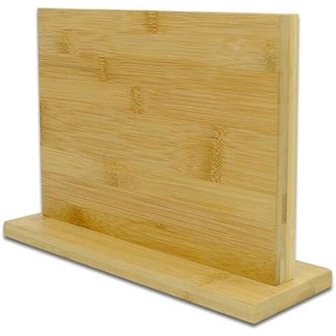 ODEDEN Magnetic Knife Block Holder with Strong Magnets, Cutlery Stand and Storage Rack, Kitchen Knife Organizer Block for Storage,Large Capacity Knife Block Cover