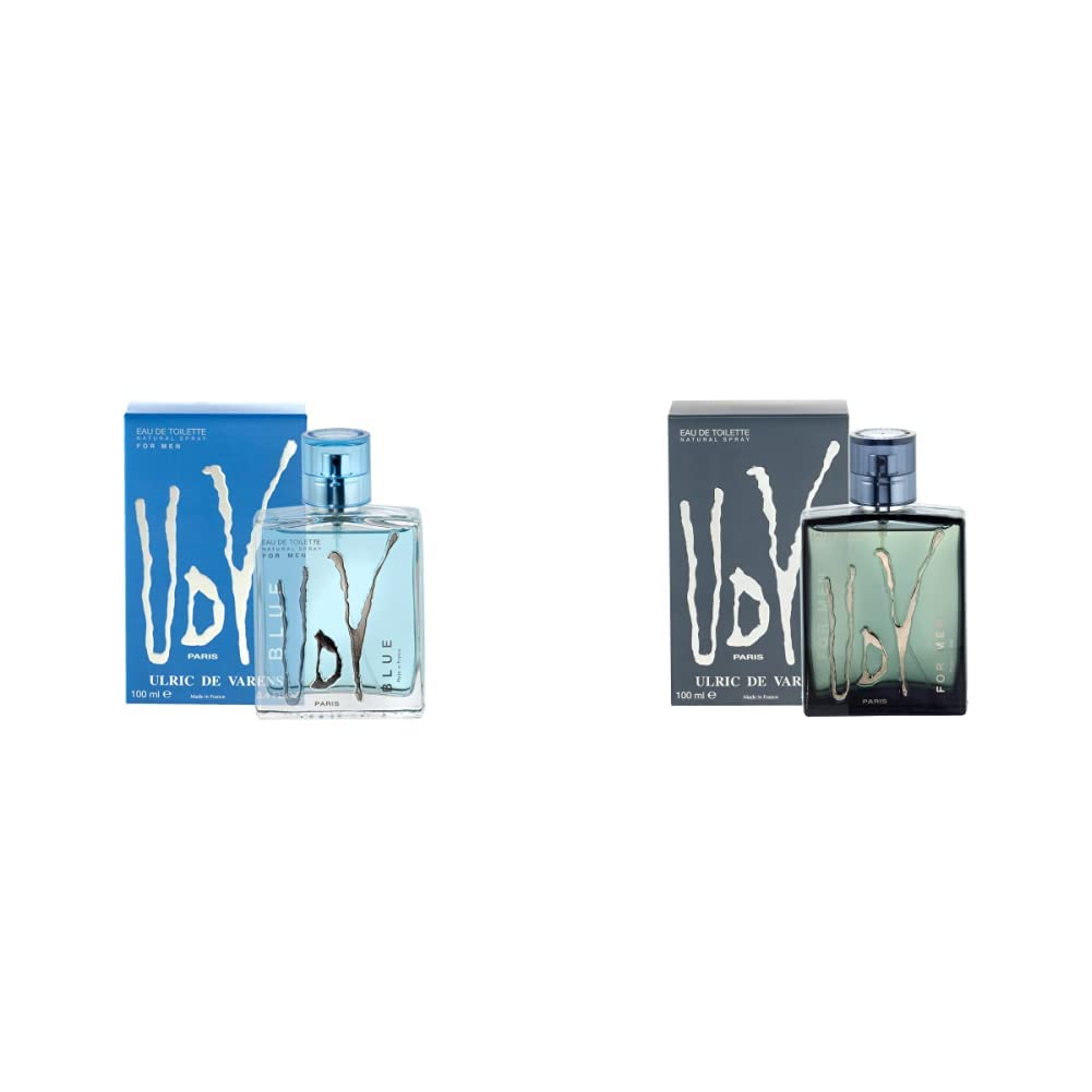 Ulric De Varens Udv Blue Eau De Toilette Spray For Him, 100 Ml