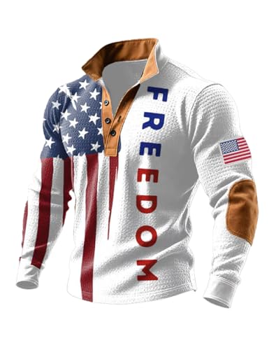 Men's Freedom Shirt Charlie USA Flag Commemorative 1993 2025 Polo Sweatshirt