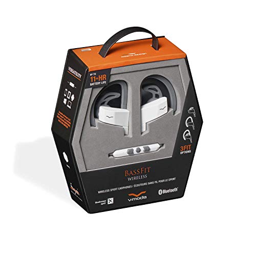 V-MODA BassFit Wireless Sport Headphones - White, One Size by V-Moda - Image 6