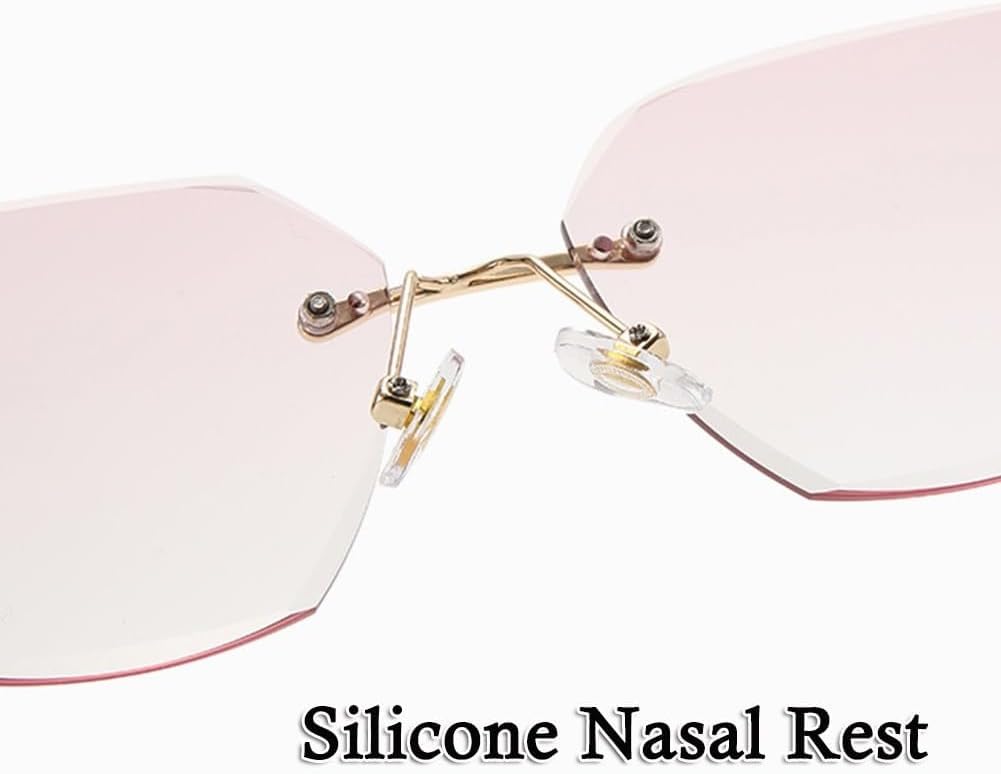 Modische Lesebrille Mit Diamantschliff Für Damen, Computerlesegerät Mit Blaulichtfilter, Leichte Metallbrille, Silver, 2.0+