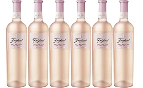 Freixenet vino Rosado Selección Especial - Botella de 750ml, Pack de 6