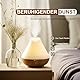 PureMist Aroma Diffuser 100ml für Ätherische Öle: Kleiner Ultraschall Luftbefeuchter Schlafzimmer mit 4 Timer - Lufterfrischer mit 7-farbigem LED