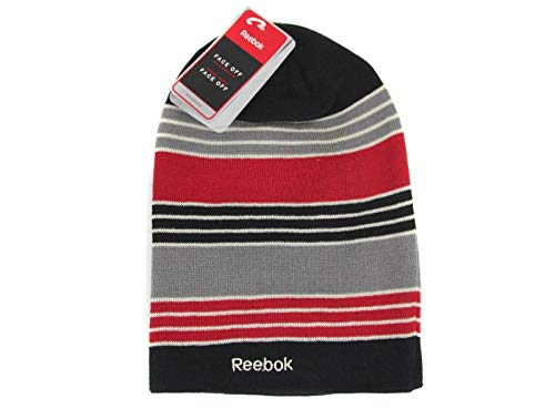 Bonnet Detroit Red Wings Reebok en maille rayée taille unique pour adulte