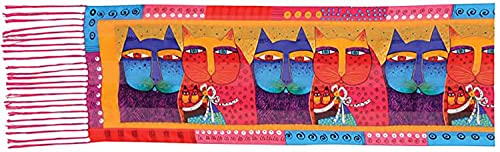 Feline Family Scarf by Laurel Burch