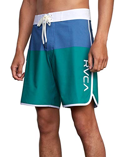 RVCA Men's Standard 4-Way Stretch Fixed Waist 18 Inch Boardshort2