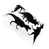 YARNOW Pegatina De Pared De Dinosaurio Para Habitación Infantil Extraíble De Cartón Adhesivo De Pared Calcomanía Pintado Hogar Decoración Diseño De Dinosaurio