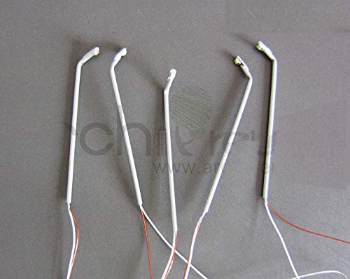 Archifreunde 5 x schöne Modell Moderne Straßenlampe 3,5cm für Modellbau 1:400, Silber Cover