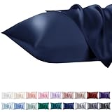 Taie d oreiller en Satin de Qualité Supérieure : la taie oreiller satin de Vielit est fabriquée à partir de microfibres de satin de qualité supérieure qui sont aussi douces et souples qu'une taie d oreiller en soie. Nous garantissons la bonne qualité et la durabilité. La taie d'oreiller en satin Vielit est certifiée OEKO-TEX, sans produits chimiques nocifs et meilleure pour l'environnement