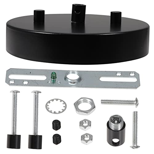 ULDIGI 吸頂カバーキット ペンダントライト用 シャンデリアキャノピー 取り付けアクセサリー付き モダンシンプルデザイン 自宅や商業スペースに