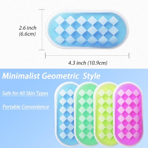 Image of Kids Ice Pack for Boo Boo - 4 Color Cold Packs Cold Compress for Swelling, Bruises & Cuts - Safe Toddler First Aid Ice Pack- Reusable Gel Pack for Sports Injuries & Home Healthcare