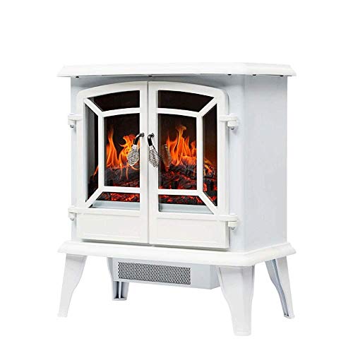 Elektrischer Kamin Wandmontierter Elektrischer Kamin Tragbarer Elektroherd Mit Realistischem Holzfeuer Flammeffekt Einstellbarer Thermostat