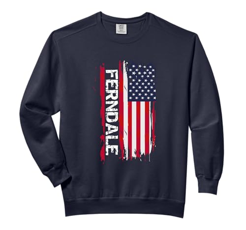 Ferndale City Comfort Colors Adult Sweatshirt