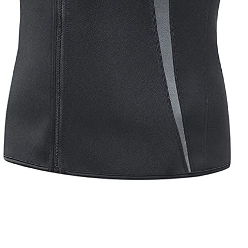 Traje de sauna para hombre de alta compresión y faja reductora de cintura abdominal 2
