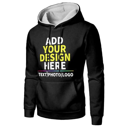 Custom Your Own Design Hoodie - Personalized Hoodies Sweatsh