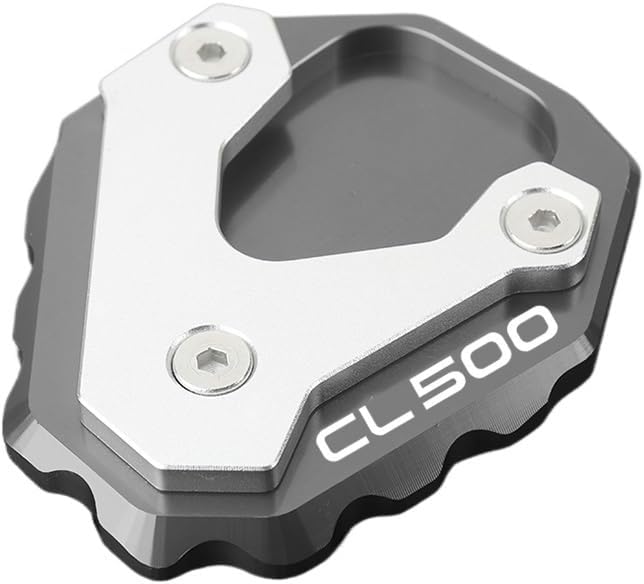 Motorcycle Foot Plate Pad for CL500 CL300 2023 Motorcycle Accessories Kickstand Foot Side Stand Enlarger Pad Plate Footrest Extension