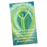 Engel Bild mit Spruch – Engel des Optimismus Kunstdruck spirituell – Zuversicht Hoffnung Lebensfreude – hochwertiger Bilddruck 20,5 x 29 cm – Kunst von Andrea Zrenner