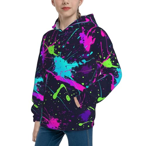 Tropical Hawaiian Palm Leaves Hoodie Youth Hooded Sweatshirt 3D Digital Printed With Pockets Tops4