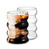 【Perfektes Set】Das wassergläser set enthält 2 Cocktailgläser. Es erfüllt alle Bedürfnisse für verschiedene Getränke und Anlässe. Egal, ob kalte oder heiße Getränke, von Wasser bis zu Cocktails, vom Familientreffen bis zur Barparty, das Glasbecher-Set kann alles perfekt bewältigen.