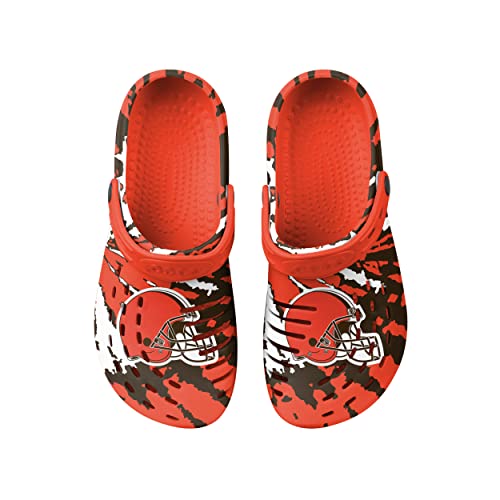 Image of FOCO Mens NFL Team Logo Tie-dye Garden Water Sandals Shoes Slipper Clogs with Strap