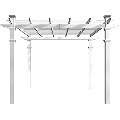 Vinyl Pergola with Classic Design Cover
