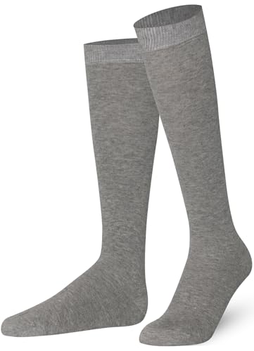 Image of Mysocks Knee High Socks for Women Men Combed Cotton Seamless Toe Tall Long High Socks