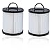 Podoy DCF-21 Vacuum Filter Compatible with Eureka Airspeed AS1000 EF91B 67821 68931 68931A EF91 EF-91 EF-91B Washable Reusable Vacuum Filter Replacement 3271AVZ 3271BLU (Pack of 2)
