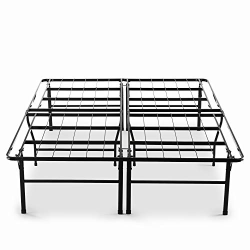 Zinus Casey 18-Inch Smartbase Mattress Foundation | 4"; High Extra For Under Bed Storage | No Box Spring Required | Full & Headboard Bracket, Set Of 2 For Use With 18 Inch Premium Smartbase #TOP2