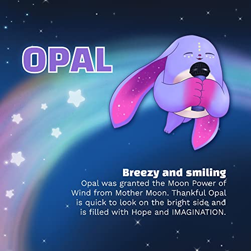 Moon Pals Weighted Plush Animals Opal, 5lb Therapeutic Stuffed Animal