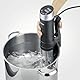 SEVERIN Sous Vide Stick mit Touchbedienung, leistungsstarker Sous-Vide Garer mit LED-Display, 1.300 W, universell einsetzbar dank Klemme, Edelstahl-gebürstet, schwarz, SV 2451