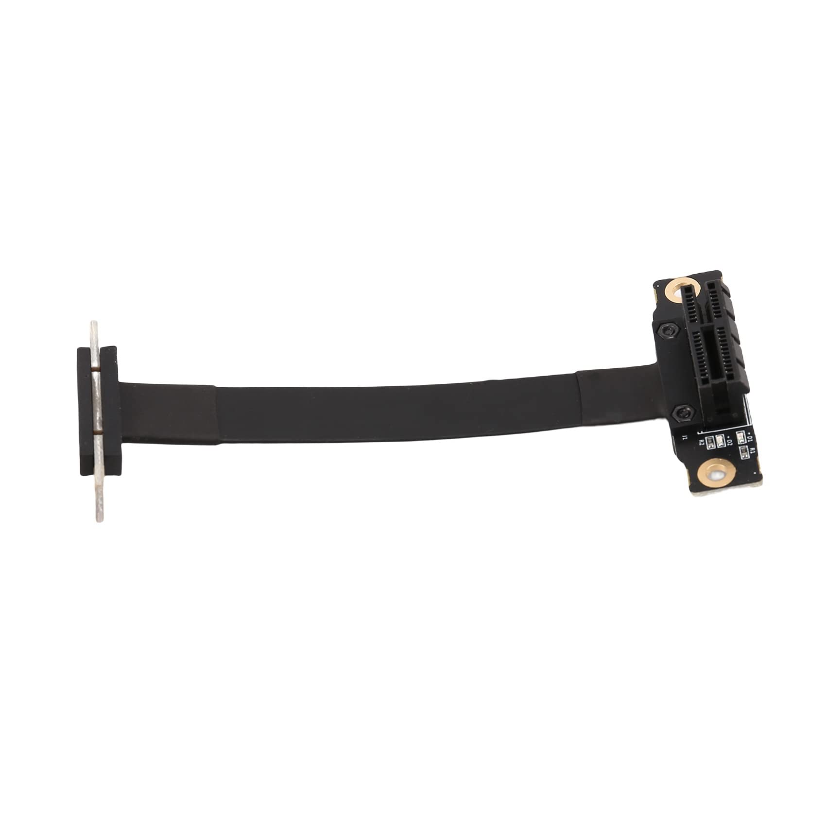 PCIE X1 Riser Kabel Dual 90 Stopni Prosty Kąt PCIe 3.0 X1 Do X1 Przedłużaczka 8 Gbit/s Karta Riser PCI Express 1X 10 cm