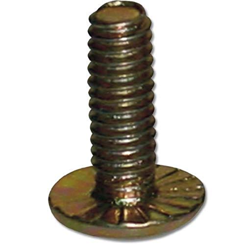 Casco tornillo de 1/2 pulgada BSN pack 50 unidades herraje roscado para uniones