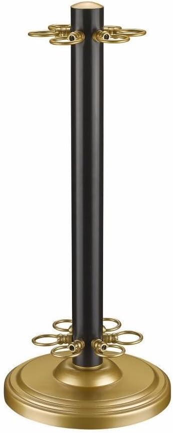 Z-Lite CSBRZ+SG Billiard Cue Stand, Bronze + Satin Gold
